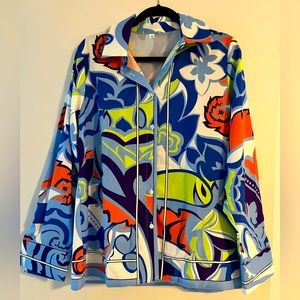 All over print blouse